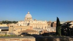 2019.01.11 Cupola di San Pietro, piazza san Pietro , esterno basilica San Pietro